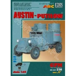 "Austin - Putilov" - Tarybų Rusijos/ Lenkijos šarvuotas autonobilis