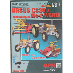 “Ursus” C330 ir Wc-2 “Warta”  – lenkiškas traktorius ir pėdų rišimo mašina