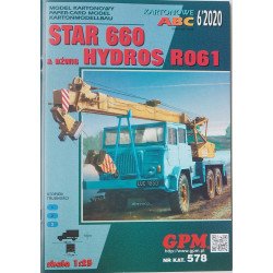 STAR 660 ir „Hydros“ RO61 – lenkiškas sunkvežimis – automobilinis kranas