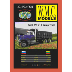 Mack RW 713 „Dump Truck“ – kanadietiškas javų sunkvežimis