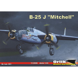 North American B-25J „Mitchell“ – bombonešis (kreidinis popierius)