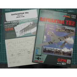 „Bayraktar“ TB2 – kovinis dronas rinkinys Nr.1.