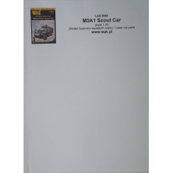 White M3A1 „Scout Car“ – the American armored transporter - a kit
