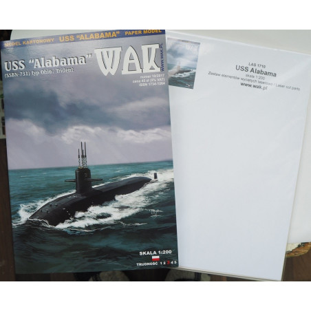 USS „Alabama“ – JAV „Ohio“/“Trident“ klasės atominis povandeninis laivas – rinkinys