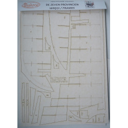 „De Zeven Provincien“ – Olandijos linijinis laivas – rinkinys Nr. 1 (mažasis)