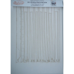 „De Zeven Provincien“ – Olandijos linijinis laivas – rinkinys Nr. 1 (mažasis)