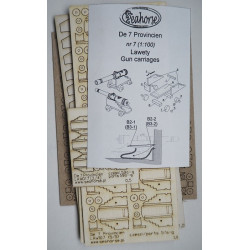 „De Zeven Provincien“ – Olandijos linijinis laivas – rinkinys Nr. 1 (mažasis)