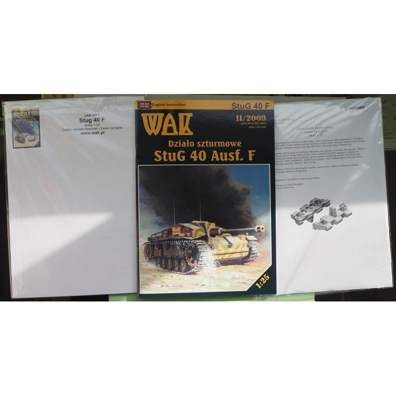 StuG 40 Ausf. F – the German self-propelled assault gun - a set
