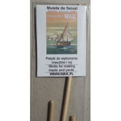Muleta de Seixal – the Portugal fishing ship from XVI-XX centuries - a kit