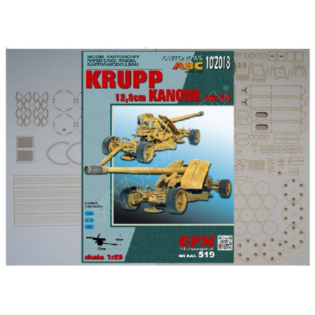 Krupp 12,8 cm Kanone PaK. 44 – the German anti-tank gun - a kit