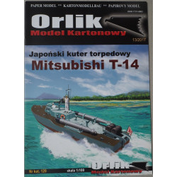 Mitsubishi T-14 – японский торпедный катер – набор