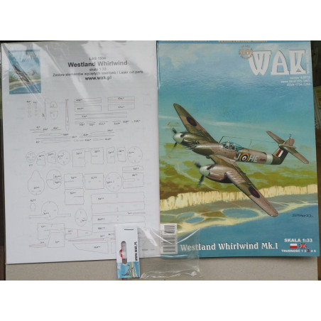 Westland „Whirlwind“ Mk. I – the British fighter - a set