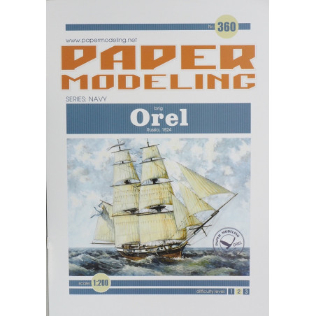 "Oriol" - the tsarist Russian armed brig
