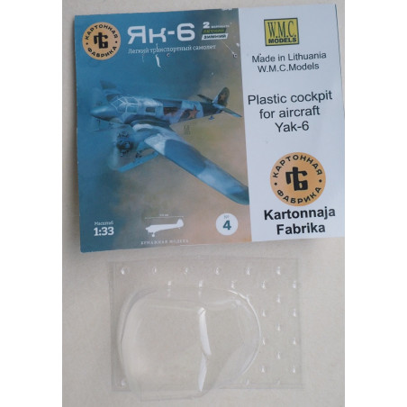 Jakovlev Jak-6 - TSRS lengvasis transportinis lėktuvas - kabinos gaubtas