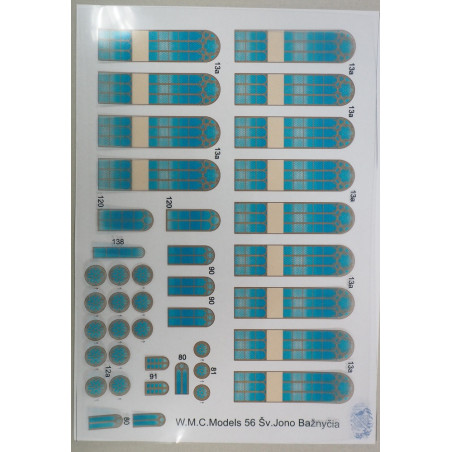 Klaipėda St. John's Church (Lituania) - a windows "glasses"