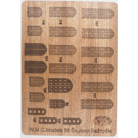 Klaipėda St. John's Church (Lituania) - a wooden dors