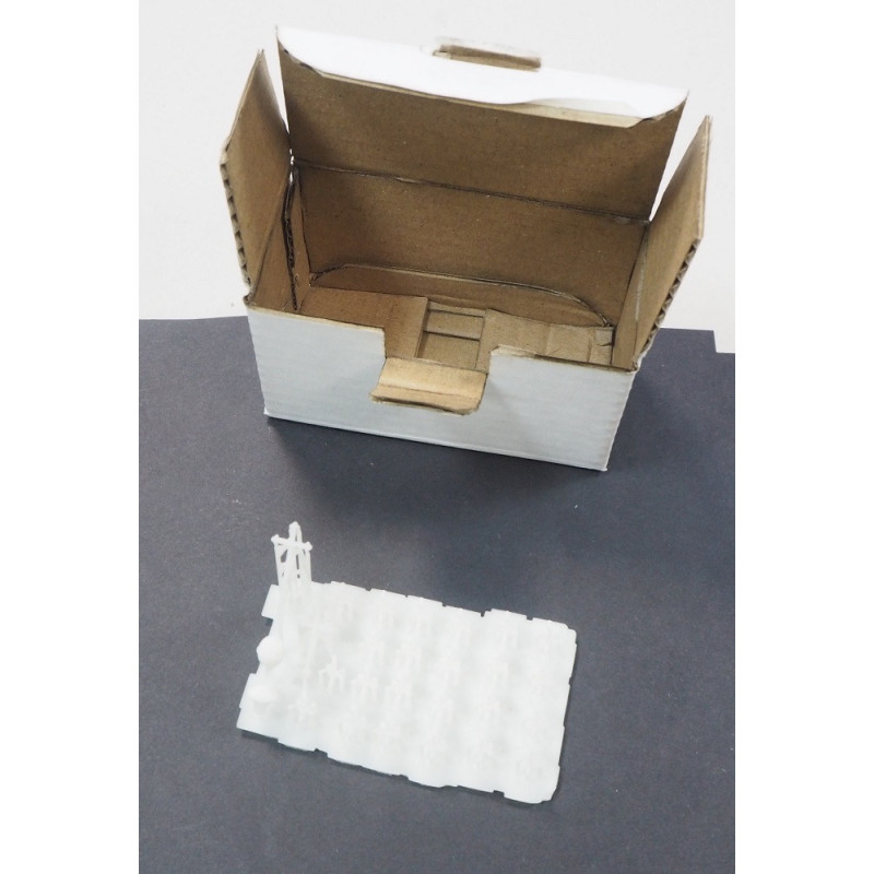 Klaipėda St. John's Church (Lituania) - a 3D printed plastic crosses and turret tops