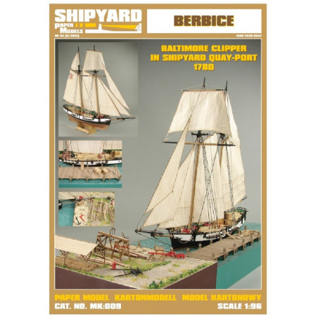 "Berbice" - the American Baltimore clipper with berth at Quay-Port Shipyard