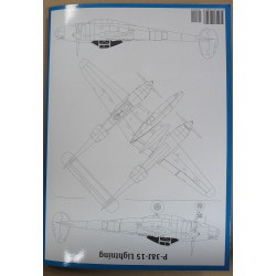 Lockheed P-38J «Lightning»– американский истребитель дальнего действия