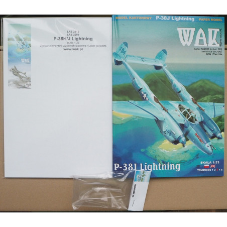 Lockheed P-38J „Lightning“ – JAV tolimojo veikimo naikintuvas - rinkinys