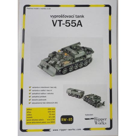 VT-55A - the Czechoslovak/ Czech evacuation tank