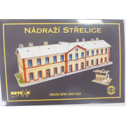 Strelice (Czech Republic) railway station and administrative building and guard post