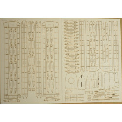 Antonov An-2 - the USSR/ Polish multipurpose aircraft - a laser cut parts