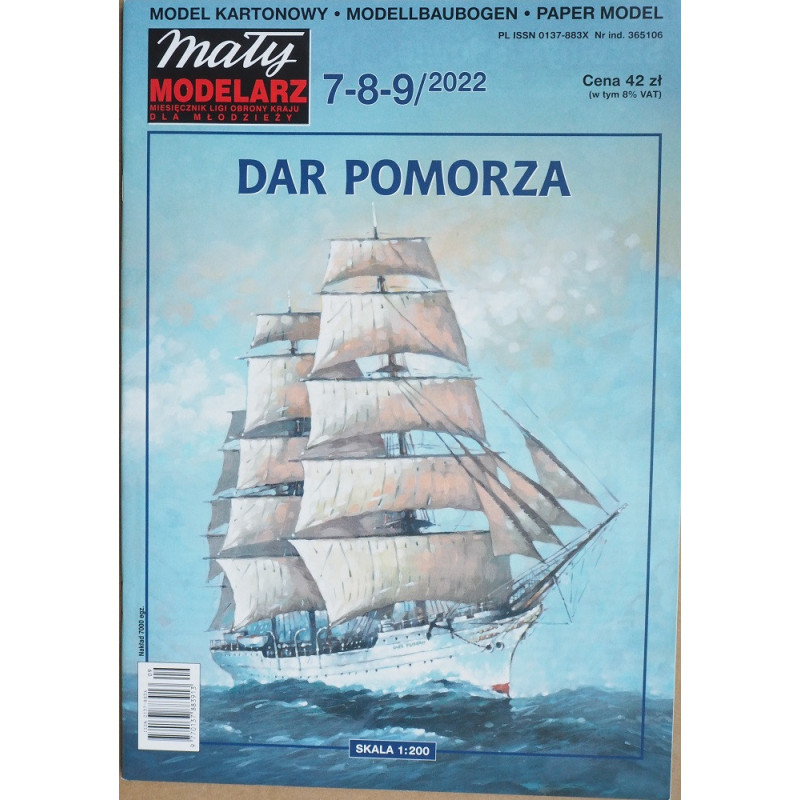 "Dar Pomorza" - the Polish training sail frigate