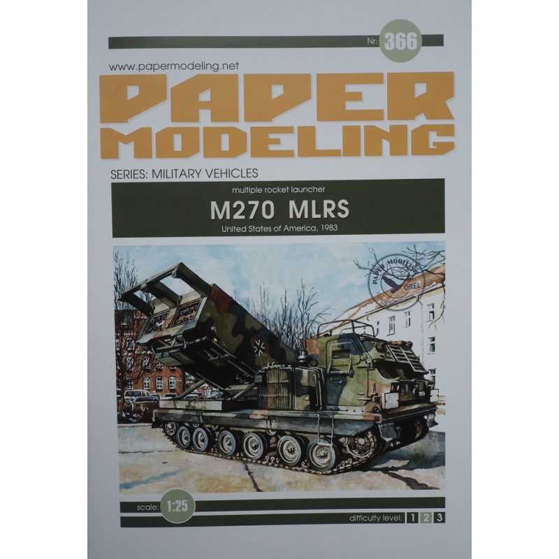 M270 "MLRS" - salvinės ugnies sistema