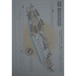 "Mississippi" - American river ironclad
