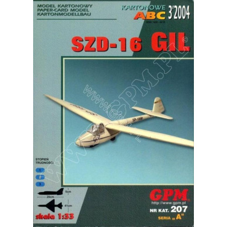 SZD - 16 “Gil” – the Polish PR glider