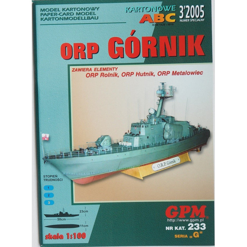 ORP «Gornik» -  малый ракетный корабль СССР/ Польской НР