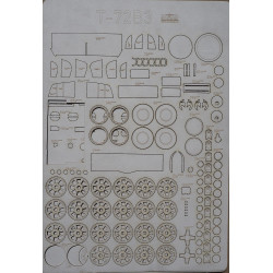 T-72 B3 - the USSR main battle tank - a set