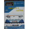 "Dragon 2" LOTOS - lenkiškas elektrinis lokomotyvas ir vagonas-cisterna - rinkinys