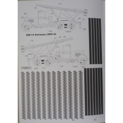 BM-13 "Katiuša" - TSRS salvinės ugnies sistema ant ZIS-6 sunkvežimio važiuoklės