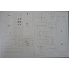 USS "Baltimore" (C-3) - US armored cruiser - a laser-cut details