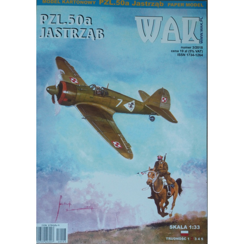 PZL.50a "Jastrzab" - Lenkijos naikintuvas - prototipas