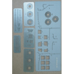 USS "Normandy" (CG-60) - the American guided-missile cruiser - a laser-cut deck equipment details