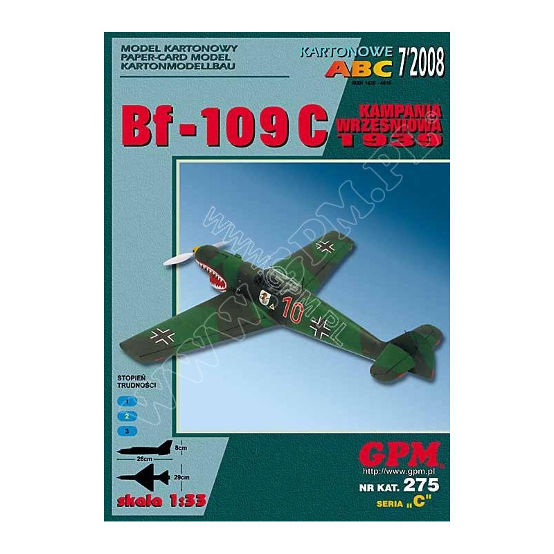 Messerschmitt Bf-109C – the German fighter