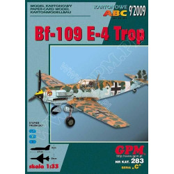 Messerschmitt Bf-109E – 4 Trop – the German fighter