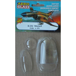 North American B-25J «Mitchell» – американский бомбардировщик (меловая бумага) - набор