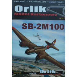 Tupolev SB-2M100 - the Soviet/ Republic of Spain fast front-line bomber - a kit