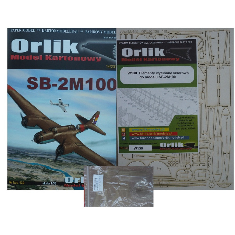 Tupolev SB-2M100 - TSRS/ Respublikinės Ispanijos greitasis fronto bombonešis - rinkinys