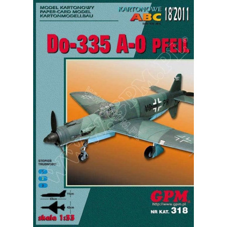 Dornier Do-335A-0 «Pfeil» - немецкий многоцелевой истребитель