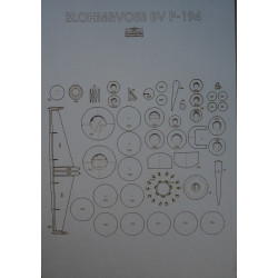 Blohm und Voss BV P-194 — немецкий штурмовик — прототип - набор
