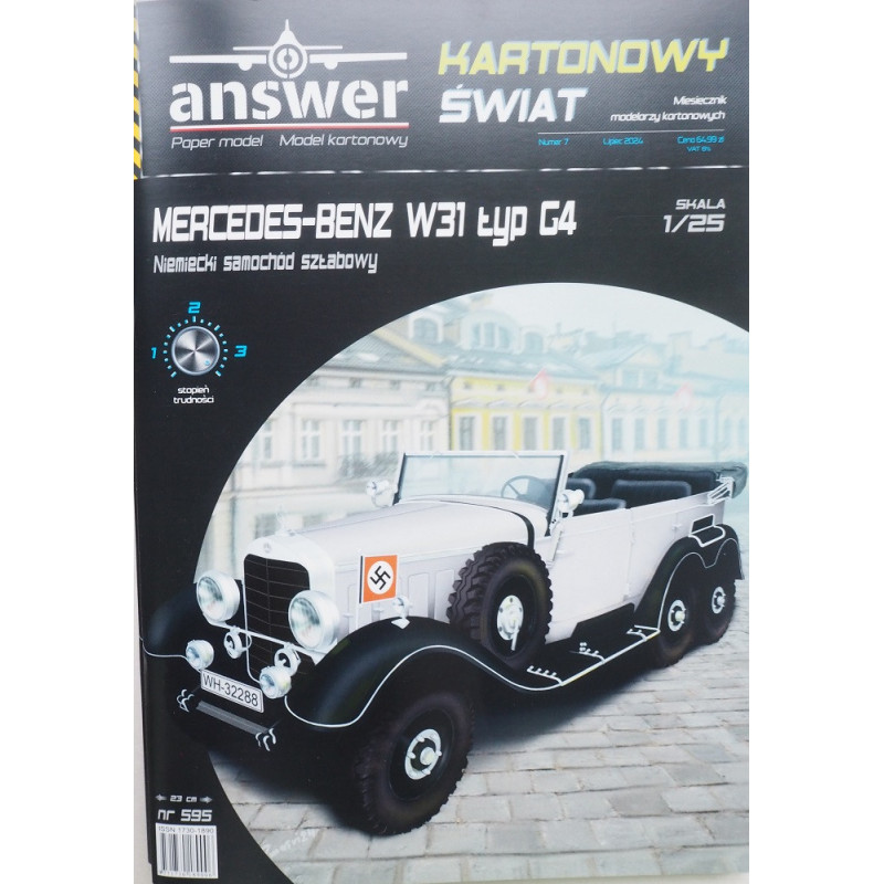 Mercedes-Benz W31 Type G4 - Vokietijos žymių asmenų pervežimo automobilis