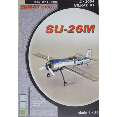 Sukhoj „Su-26M“ – the USSR/ Russian/ Lituanian acrobatic aircraft