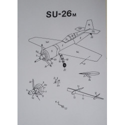 Sukhoj „Su-26M“ – the USSR/ Russian/ Lituanian acrobatic aircraft