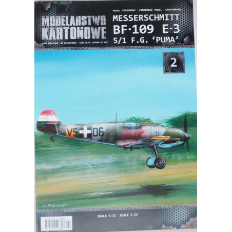 Messerschmitt Bf-109E-3 5/1 F. G. "Puma" - Vokietijos/ Vengrijos naikintuvas