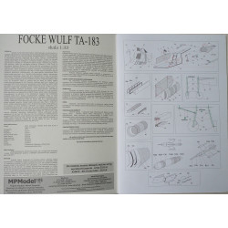 Focke Wulf Ta-183 - the German fighter - project